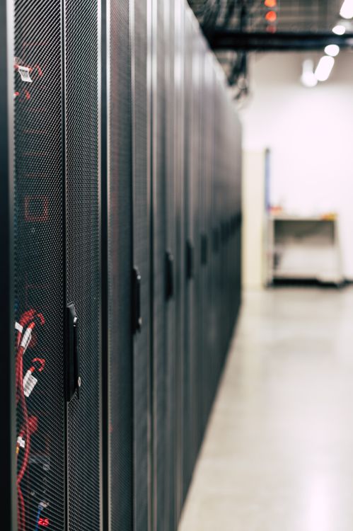 Server racks representing databases exposed by the Metabase zero-day SQL injection