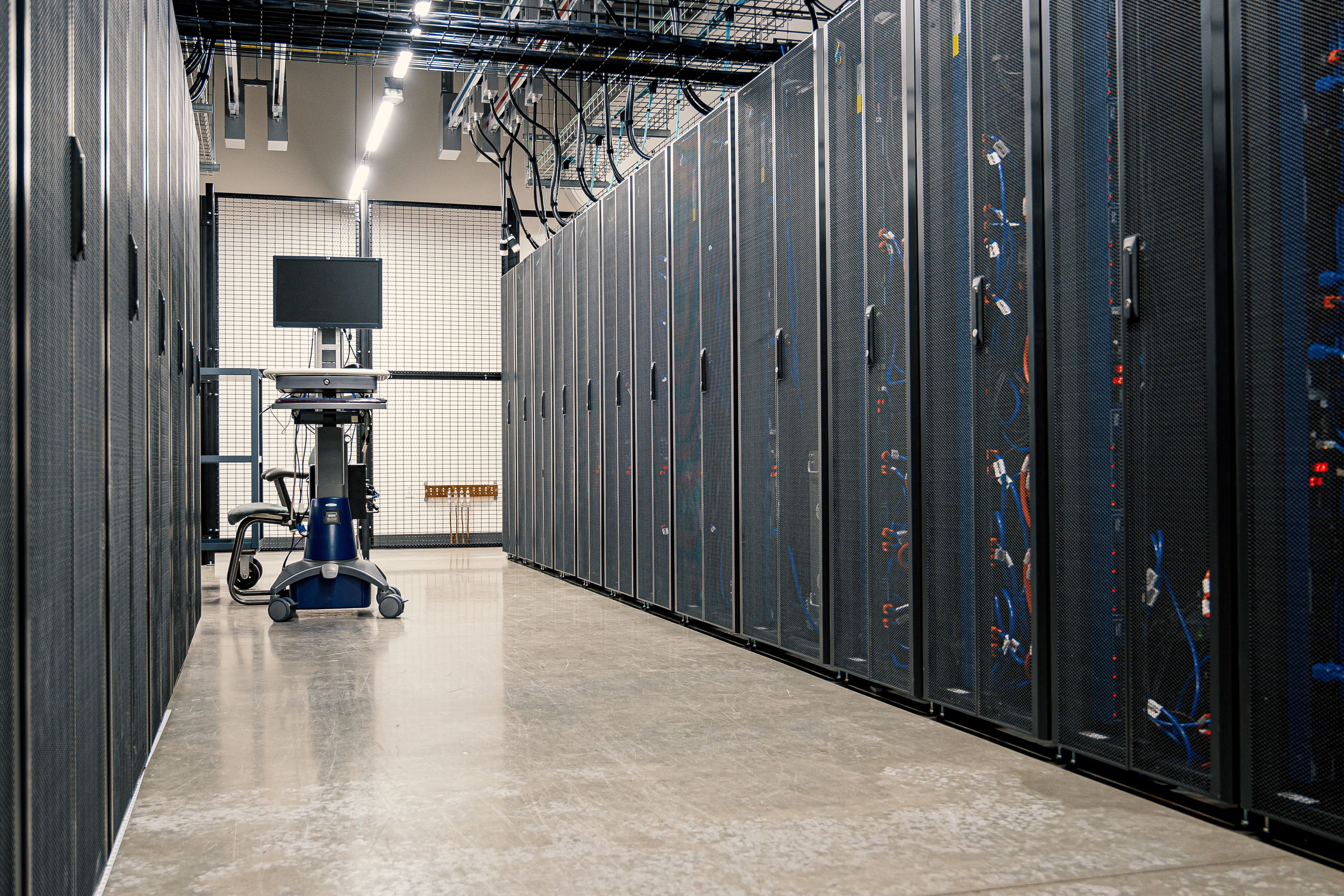 Server racks representing WordPress wp2shell vulnerability defenses